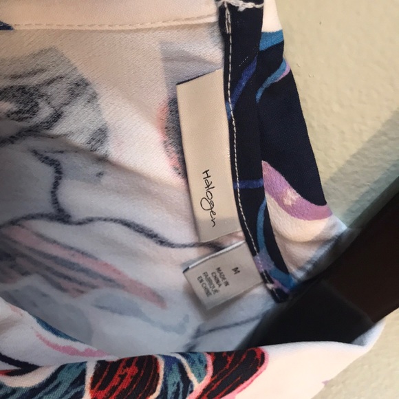 Halogen Floral Swing Blouse from Nordstrom-Size M - Picture 3 of 6